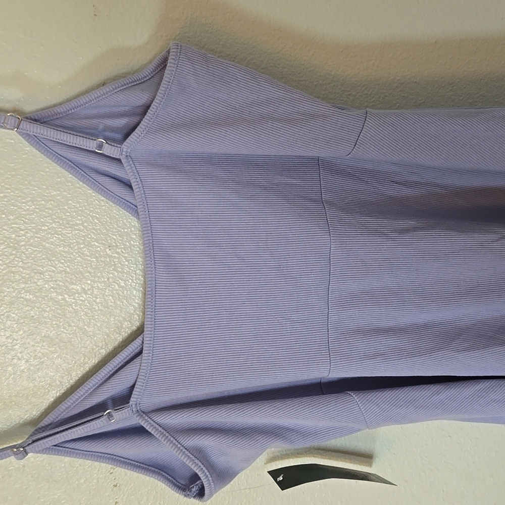 Wild Fable | NWT Blue Ribbed Jersey Skater Dress Size XL - Picture 5 of 10